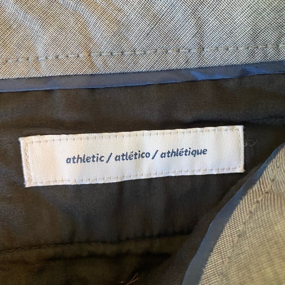 Amazon Essentials Men size 36 x 34 casual flat front blue classic chino pant NWT - Picture 4 of 11